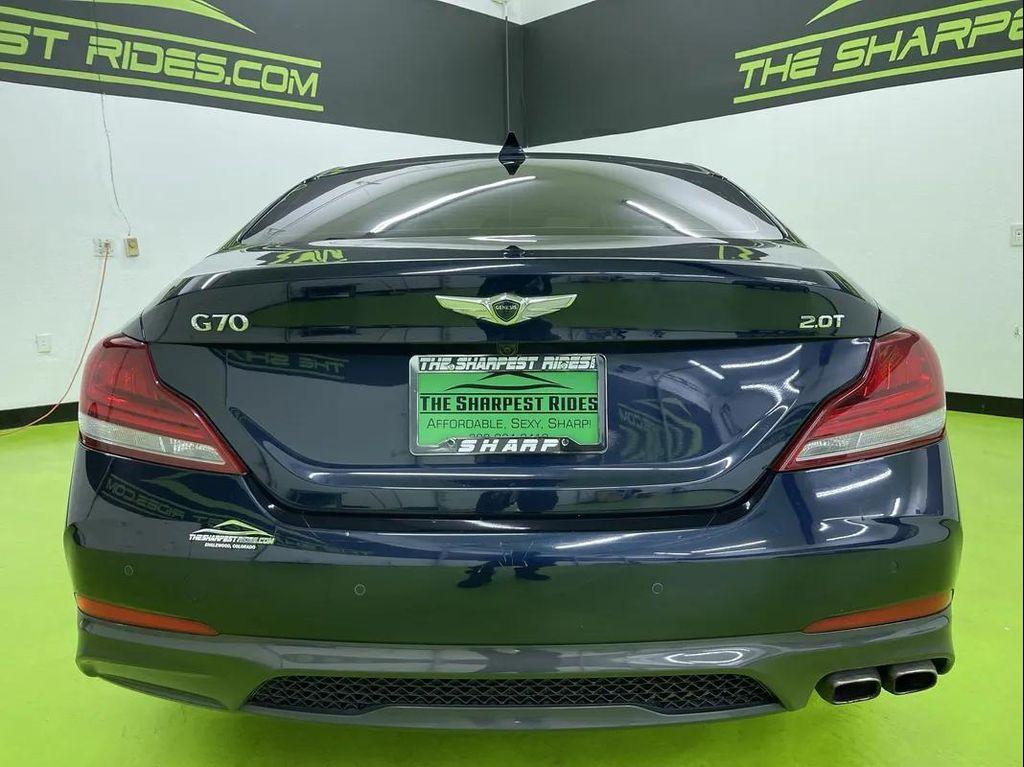 used 2020 Genesis G70 car, priced at $18,988