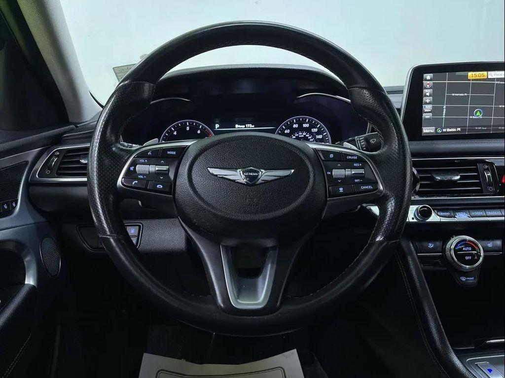 used 2020 Genesis G70 car, priced at $18,988