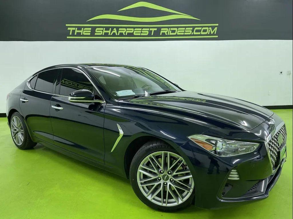 used 2020 Genesis G70 car, priced at $18,988