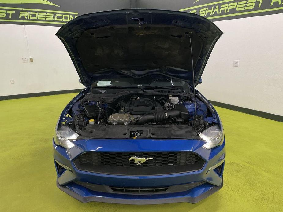 used 2018 Ford Mustang car, priced at $20,487
