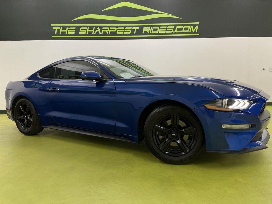 used 2018 Ford Mustang car, priced at $20,487
