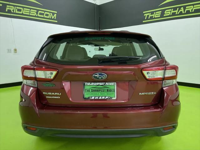 used 2018 Subaru Impreza car, priced at $11,988