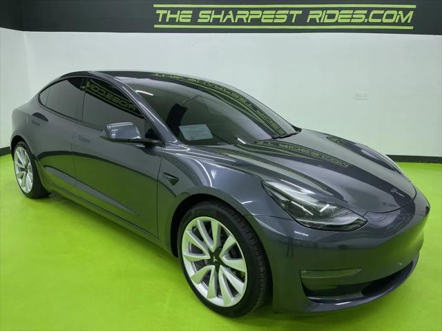 used 2021 Tesla Model 3 car, priced at $27,988