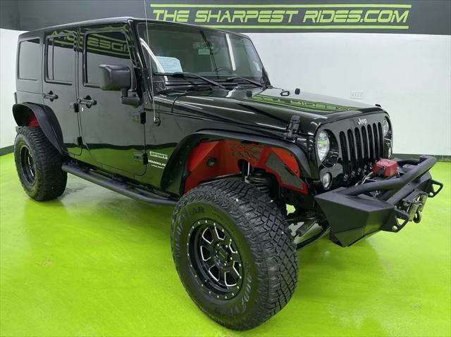 used 2018 Jeep Wrangler JK Unlimited car, priced at $21,988