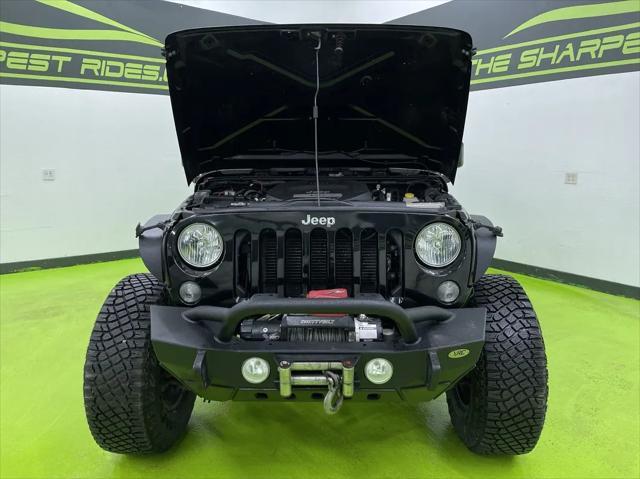 used 2018 Jeep Wrangler JK Unlimited car, priced at $21,988