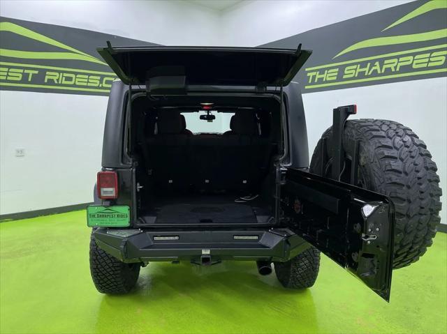 used 2018 Jeep Wrangler JK Unlimited car, priced at $21,988