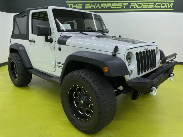 used 2016 Jeep Wrangler car, priced at $23,988