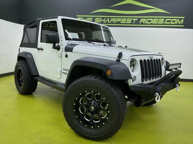 used 2016 Jeep Wrangler car, priced at $23,988