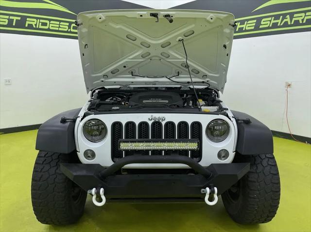 used 2016 Jeep Wrangler car, priced at $23,988