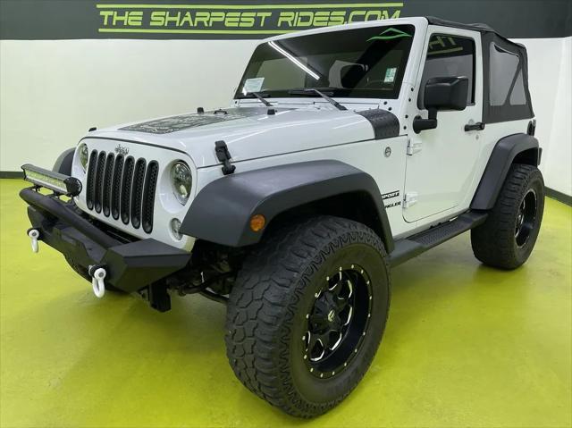 used 2016 Jeep Wrangler car, priced at $23,988