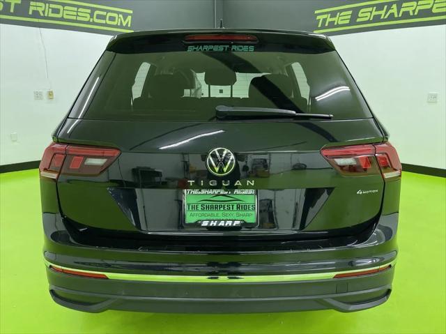used 2022 Volkswagen Tiguan car, priced at $20,988