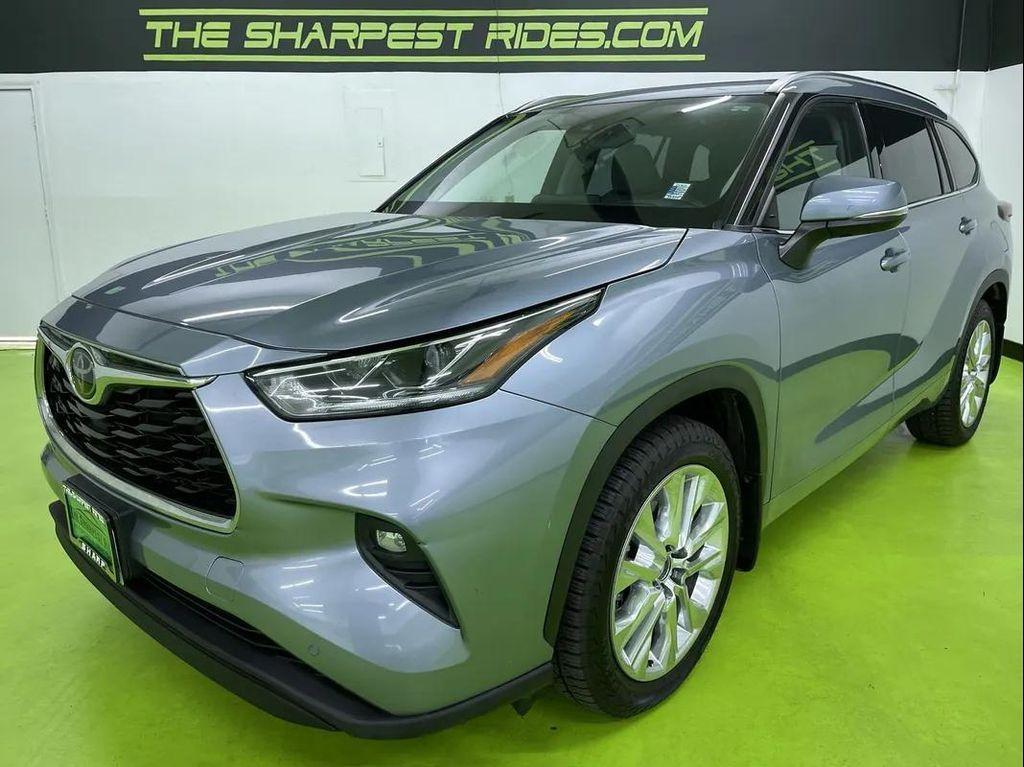 used 2021 Toyota Highlander car, priced at $36,988