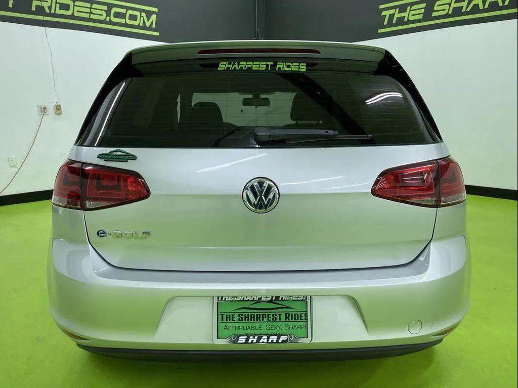 used 2016 Volkswagen e-Golf car, priced at $9,988