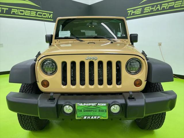 used 2013 Jeep Wrangler car, priced at $11,988