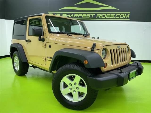 used 2013 Jeep Wrangler car, priced at $11,988