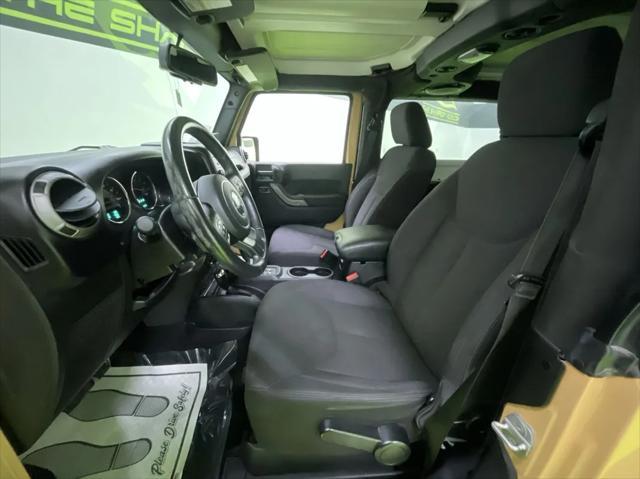 used 2013 Jeep Wrangler car, priced at $11,988