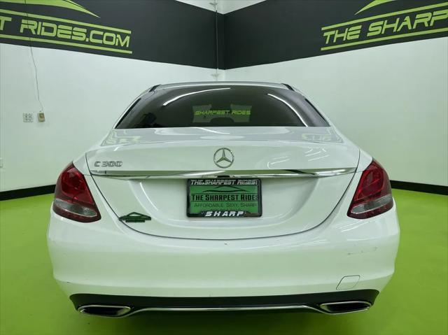 used 2017 Mercedes-Benz C-Class car, priced at $13,988