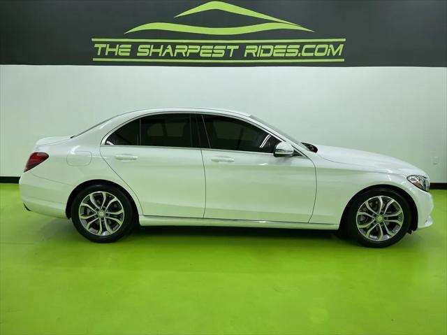 used 2017 Mercedes-Benz C-Class car, priced at $13,988