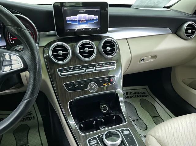 used 2017 Mercedes-Benz C-Class car, priced at $13,988