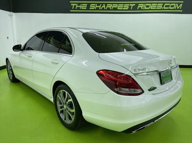 used 2017 Mercedes-Benz C-Class car, priced at $13,988
