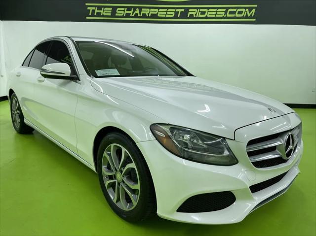used 2017 Mercedes-Benz C-Class car, priced at $13,988