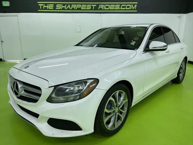 used 2017 Mercedes-Benz C-Class car, priced at $13,988