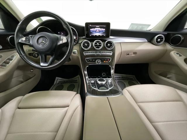 used 2017 Mercedes-Benz C-Class car, priced at $13,988