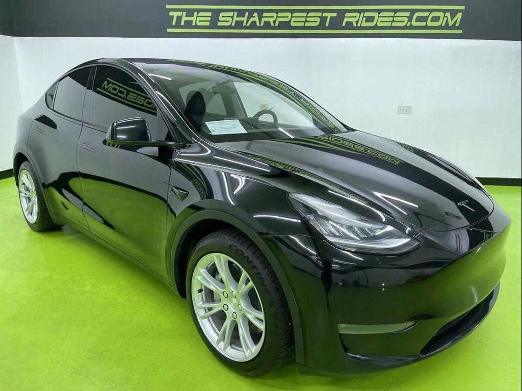 used 2021 Tesla Model Y car, priced at $22,988