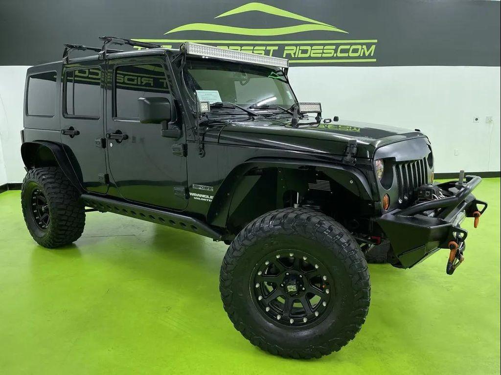 used 2013 Jeep Wrangler Unlimited car, priced at $15,488