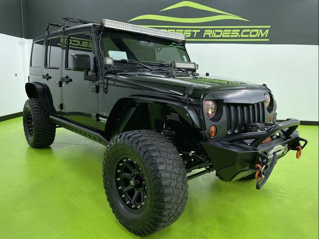 used 2013 Jeep Wrangler Unlimited car, priced at $14,488
