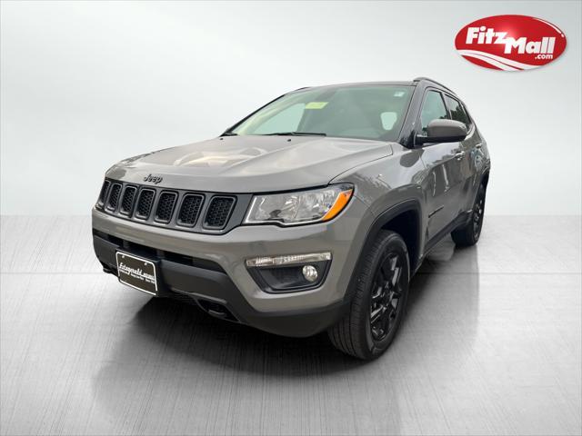 used 2021 Jeep Compass car, priced at $18,999