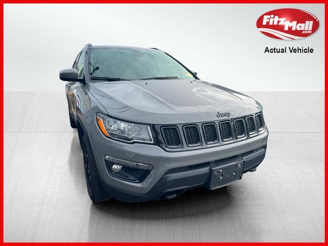 used 2021 Jeep Compass car, priced at $18,999