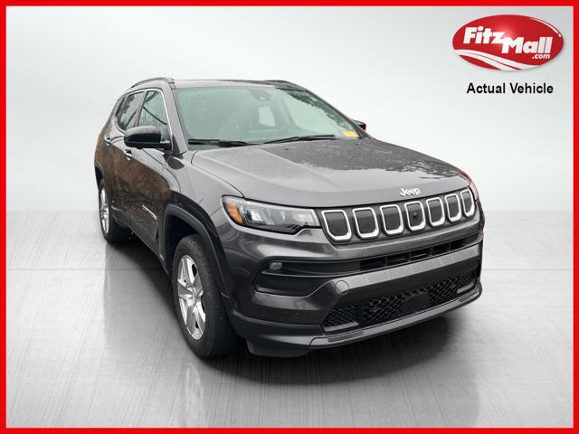 used 2022 Jeep Compass car, priced at $22,222
