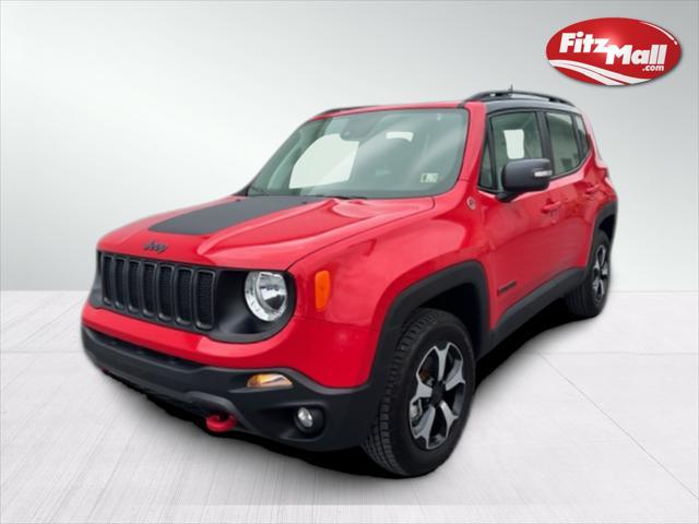 used 2021 Jeep Renegade car, priced at $22,500