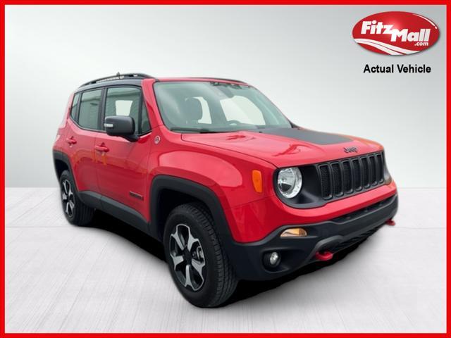 used 2021 Jeep Renegade car, priced at $22,222