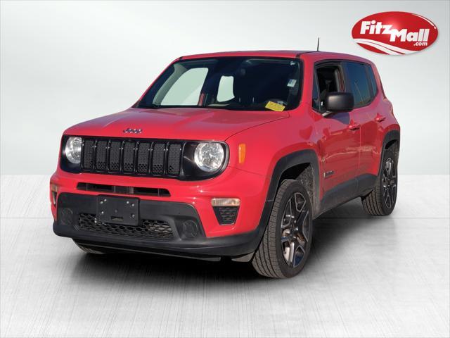 used 2020 Jeep Renegade car, priced at $17,777