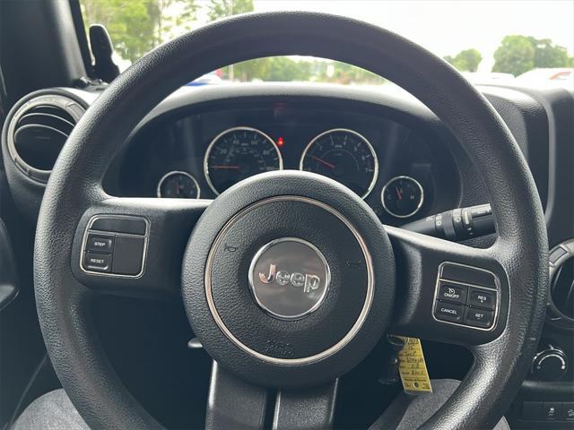 used 2015 Jeep Wrangler car, priced at $17,899