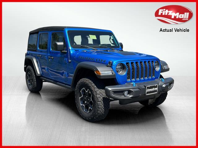 used 2022 Jeep Wrangler Unlimited car, priced at $44,499