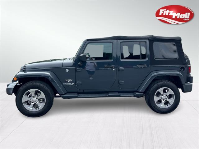used 2017 Jeep Wrangler Unlimited car, priced at $21,995