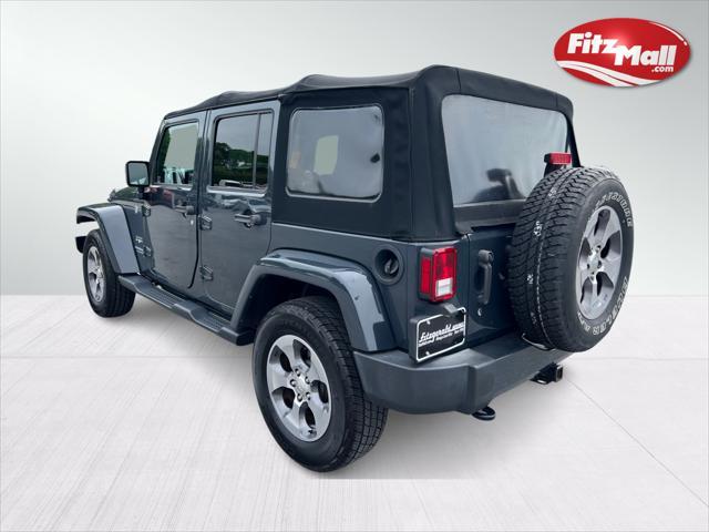 used 2017 Jeep Wrangler Unlimited car, priced at $21,990