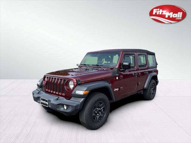 used 2021 Jeep Wrangler Unlimited car, priced at $30,000