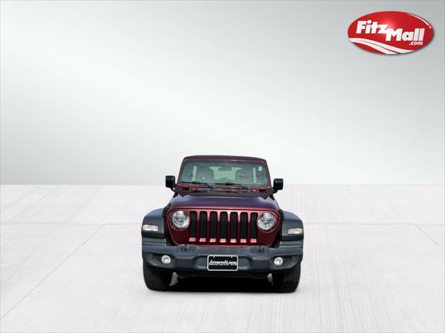 used 2021 Jeep Wrangler Unlimited car, priced at $30,000