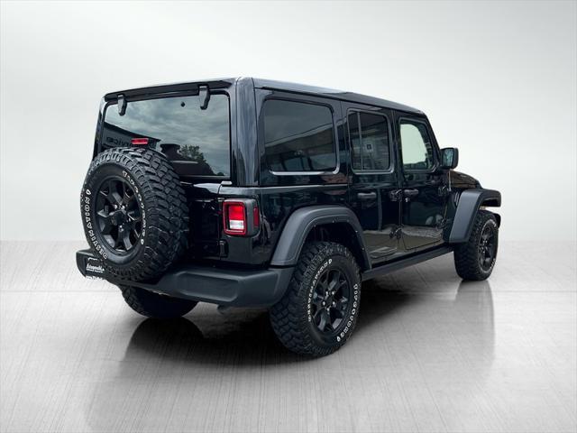 used 2021 Jeep Wrangler car, priced at $34,899