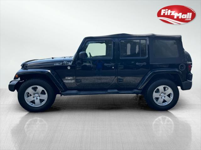 used 2012 Jeep Wrangler Unlimited car, priced at $14,499