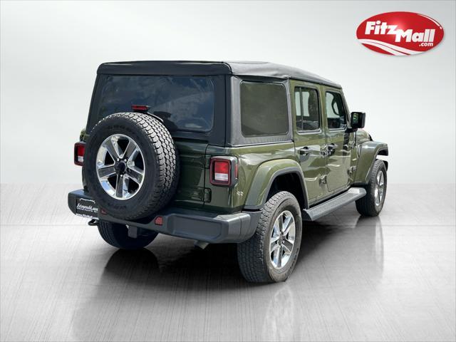 used 2022 Jeep Wrangler Unlimited car, priced at $34,699