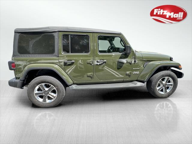 used 2022 Jeep Wrangler Unlimited car, priced at $34,699