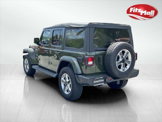 used 2022 Jeep Wrangler Unlimited car, priced at $34,699