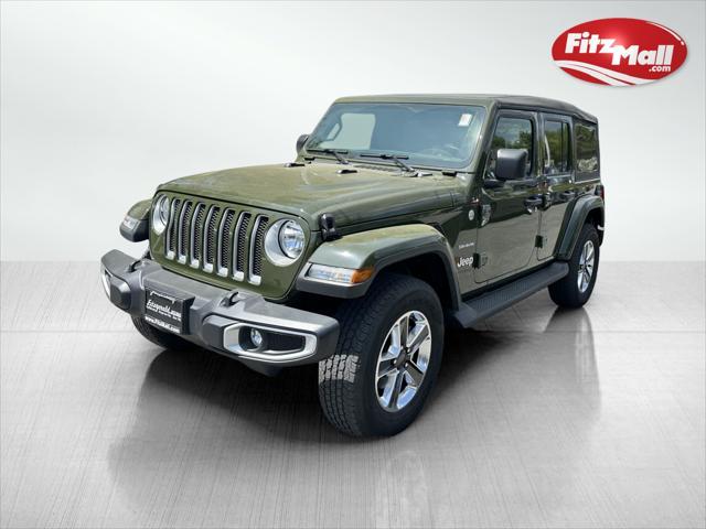 used 2022 Jeep Wrangler Unlimited car, priced at $34,699