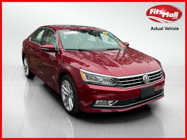 used 2018 Volkswagen Passat car, priced at $15,999