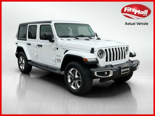 used 2020 Jeep Wrangler Unlimited car, priced at $32,999